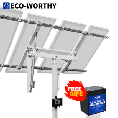 ECO-WORTHY Solar Panel Single & Dual Axis Tracking System & Tracker Controller
