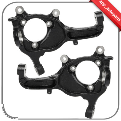 2x Front LH RH Steering Knuckle For Jeep Liberty 2002 2003 2004 2005 2006 2007