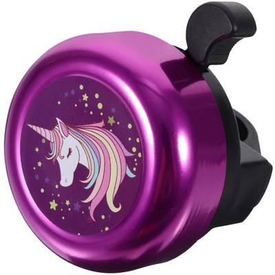  Bell Bike Kid Purple Girls Horn Adorable Bicycle Unicorn Ring The Child