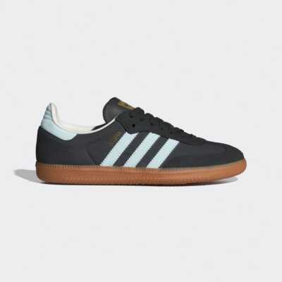 adidas originals ID0493 SAMBA OG Carbon blue unisex sneakers US 4-13 #