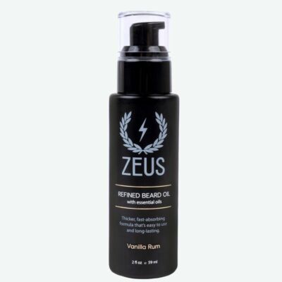 Zeus Refined Beard Oil Vanilla Rum