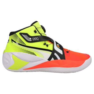 

Мужские желтые кроссовки Puma Disc Rebirth Basketball Athletic Shoes 194812-01, Желтый, Puma Disc Rebirth Basketball