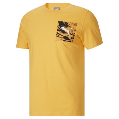 Puma Power Summer Faux Pocket Crew Neck Short Sleeve T-Shirt Mens Size M  Casual