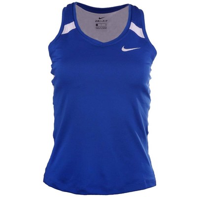 Майка Nike Running Scoop Neck женская синяя 835963-494