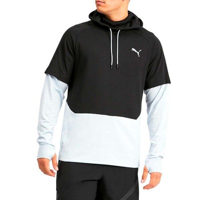 

Puma Extract Protect Pullover Hoodie Mens Black Casual Outerwear 519077-02, Черный