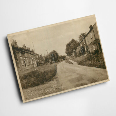 A6 PRINT - Vintage Yorkshire - The Village, Terrington (c)