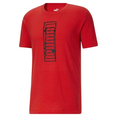 

Мужские красные повседневные топы Puma Vert Tee Inf 846986-11, Красный, Puma Vert Tee Inf