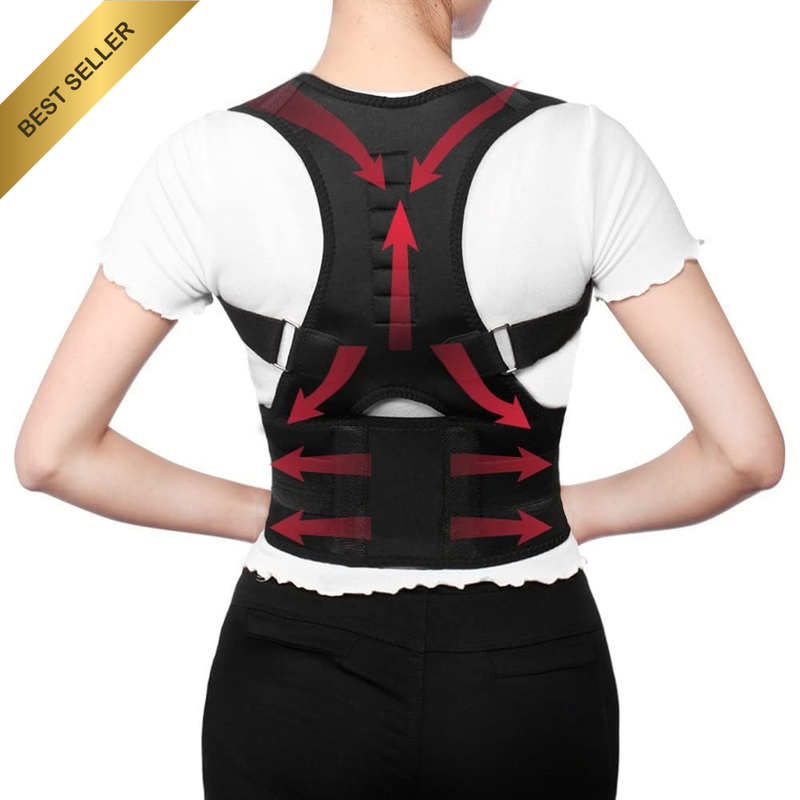 Adjustable Lightweight Back Brace Posture Corrector for Scoliosis Hunchback Pain