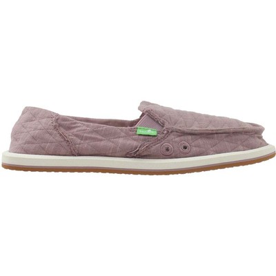 

Женские стеганые слипоны Sanuk Donna, размер 6 B, повседневная обувь на плоской подошве 1105056-WDR, Розовый, Sanuk Donna Quilted Slip On