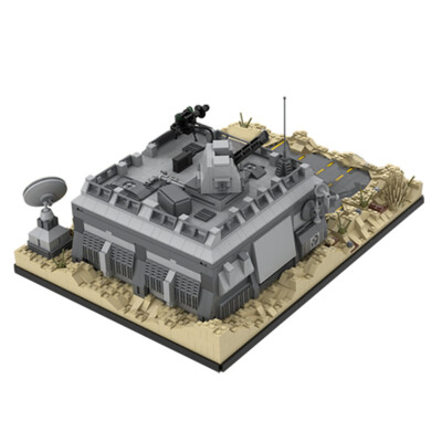ZITIANYOUBUILD Battlefield Base on Tatooine Building Toys Set for Collection