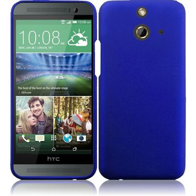 For HTC One E8 Rubberized - Blue