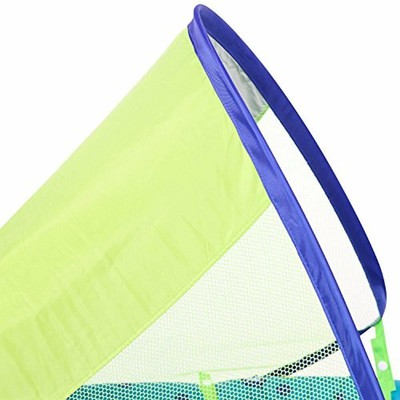 SwimWays Baby Spring Float Activity Center With Canopy, Blue/Green Octopus