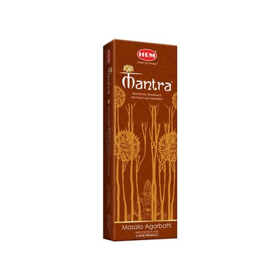 @ Hem Mantra Masala Incense Sticks Agarbatti For Puja & Meditation 15g