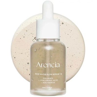 Arencia Sérum Illuminateur à la Mucine de Riz et au Collagène - 30 ml