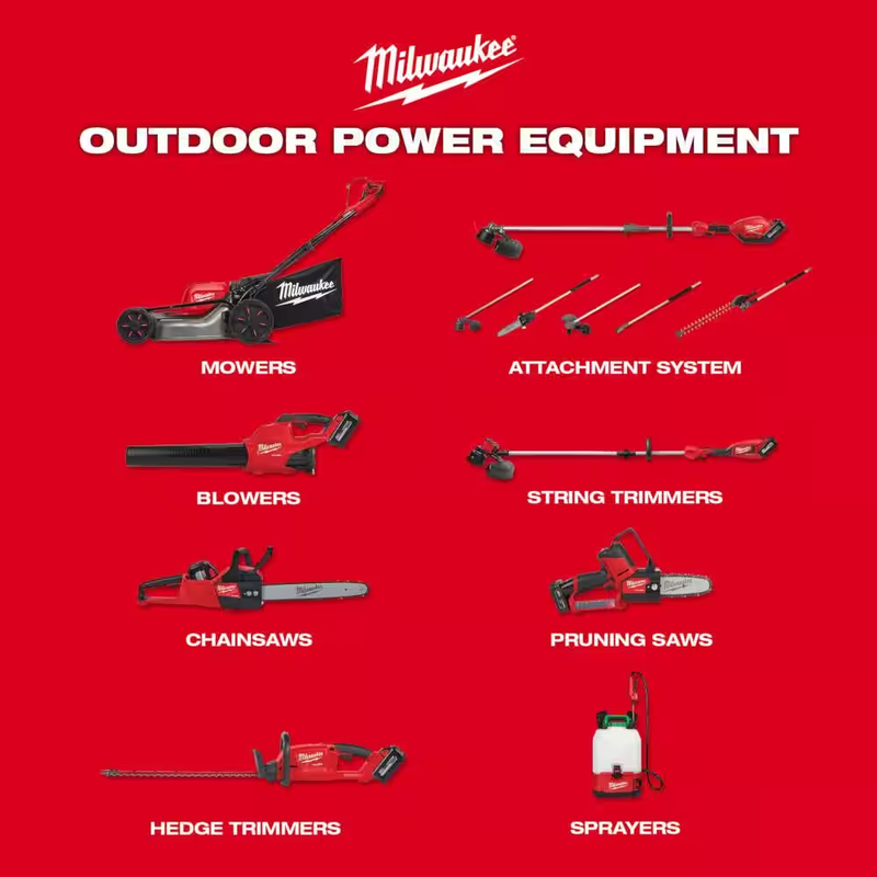 M18 FUEL 16 In. 18-Volt  Battery Hedge Trimmer Chainsaw Combo Kit (2-Tool)