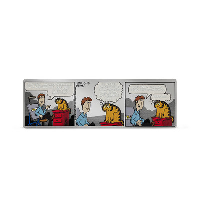 Niue 2 $  2025 Nickelodeon  ™ Garfield First Ever  1 Oz Silber Color  Proof