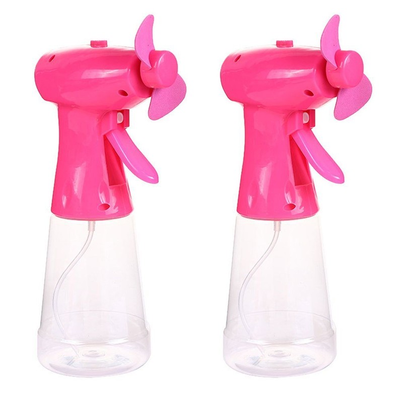 Electric Mist Bottle Cooling Sprayer Water Spray Fan Facial Moisturizing