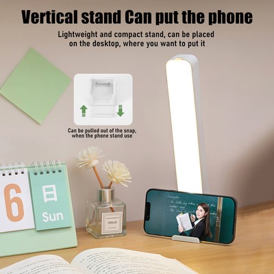 3IN1 LED Desk Lamp with Wireless Charger with Night Light Digital Alarm Clock