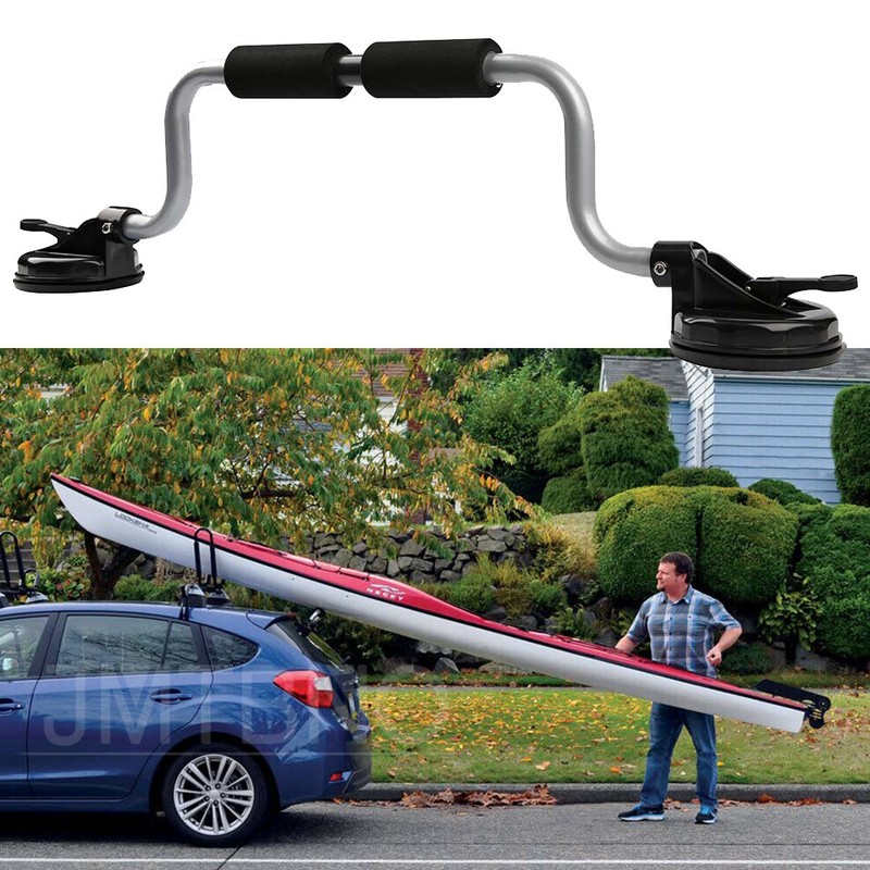 Suction Cup Holder Aluminum Boat Kayak Roller Bracket Rack