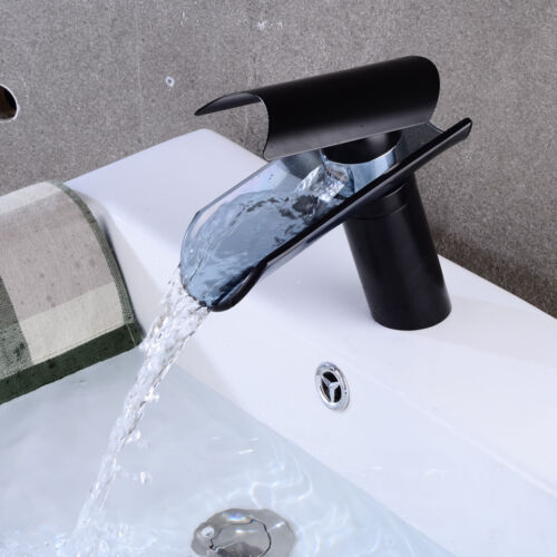 3//8 Zoll Schwarz Gemalt Design Einhebelmischer Badezimmer Armatur Wasserhahn DHL