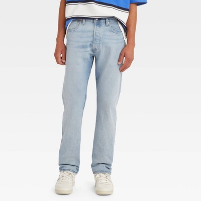 Джинсы Levis Mens 501 со средней посадкой и прямыми штанинами