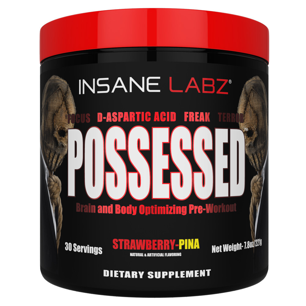 INSANE LABZ POSSESSED PRE WORKOUT TEST BOOST 30