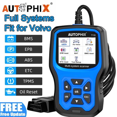 AUTOPHIX All System OBD2 Scanner Car Oil Reset TPMS ABS SRS BMS Diagnostic Tool