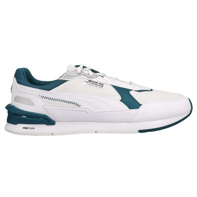 Мужские белые кроссовки Puma Mapf1 Low Racer Повседневная обувь 30684303