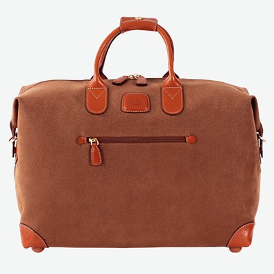 NEW Bric's Life Camel Brown Holdall Small