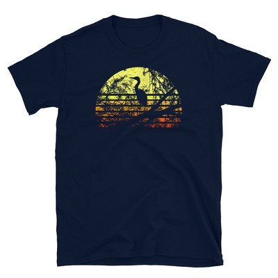 Great Blue Heron Florida Everglades Swamp Wildlife Cool Gift Unisex T-Shirt