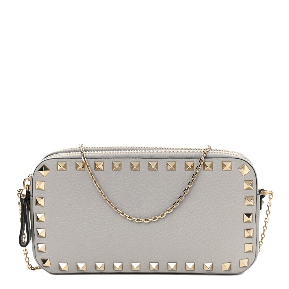 【Valentino】ROCKSTUD ZIP UP MESSENGER BAG◆6Y2B0704TED Valentino Valentino Garavani Rockstud Zip-Up Messenger Bag