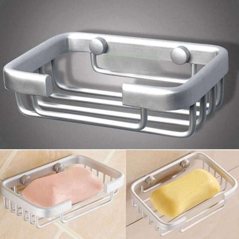 Creative Smile Pattern Bathroom Simple Style Adsortable Soap Dish Kitchen Rack