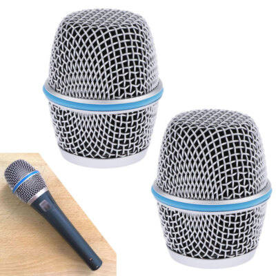 2 PCS Microphone Grille Head Mesh Fits For Shure Beta 87A Replacement ~~