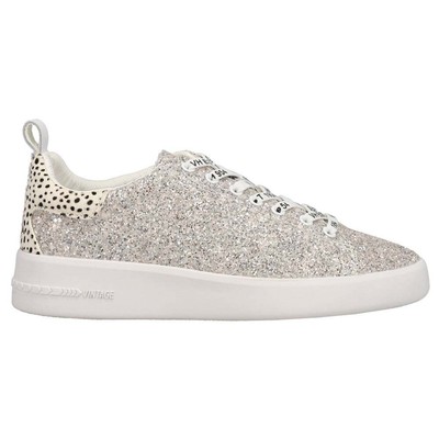 

Винтажные женские серебряные кроссовки Havana Lana Glitter Slip On, повседневная обувь LANA-04, Серебряный, Vintage Havana Lana Glitter Slip On
