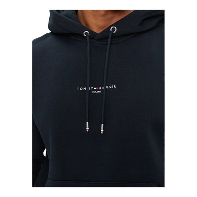 Pre-owned Tommy Hilfiger Sweatshirts Universal Men  Mw0mw32673dw5 Navy Blue