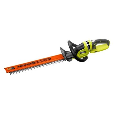 RYOBI Cordless Battery Hedge Trimmer Hedger Tool ONE+ 18V 22 Inch (Tool Only)