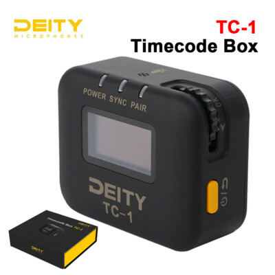 DEITY TC-1 TC1 Timecode Box Generator Microphone Time Coder for Video Recording