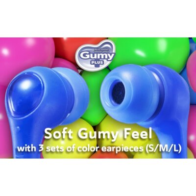 JVC Gumy in Ear Earbud Headphones - HAFX7