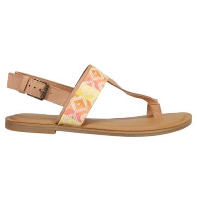 TOMS Bree TStrap Женские коричневые балетки Повседневная 10018178T