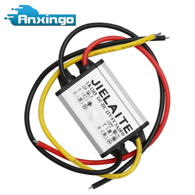 12V to DC 6V Car Power Converter DC 9V-22V Buck Regulator 3A 18W Waterproof