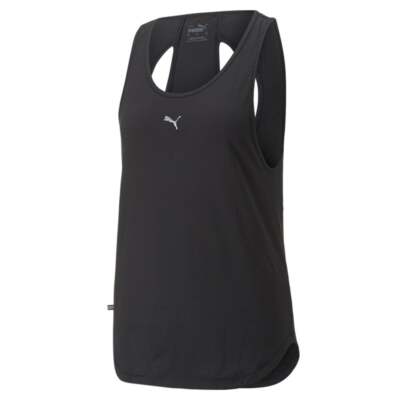 

Спортивная майка Puma Cloudspun Crew Neck женская черная 52215101, Черный