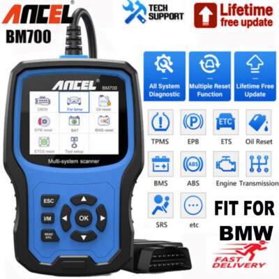 Fit for BMW MINI All Systems OBD2 Scanner ABS SRS Code Reader Diagnostic Tool