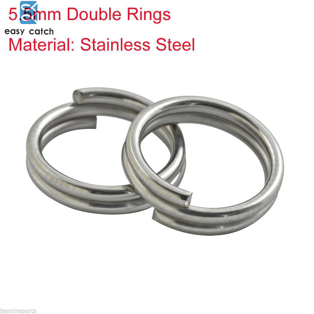 5//10//15Pcs Stainless Steel Strong Double Hooks Saltwater Fishing Hooks 4//0-10//0
