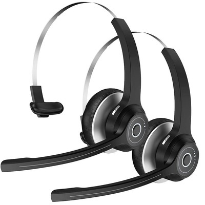 Mpow Bluetooth Wireless Headphone Over Head Business Driver Headset w/ Mute Mic