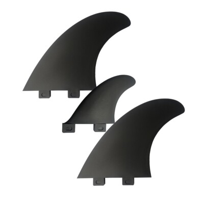 MR Twin Fins + Trailer (2+1 Fins) Surfboard Fin for Double Tab Surf Board