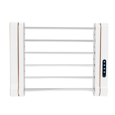Warmer Rack 6 Bars Wall Mounted Heated Towel Rack 58w Waterproof