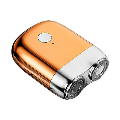 Waterproof Portable USB Pocket Men Shaver, Double Head Washable Electric Razor