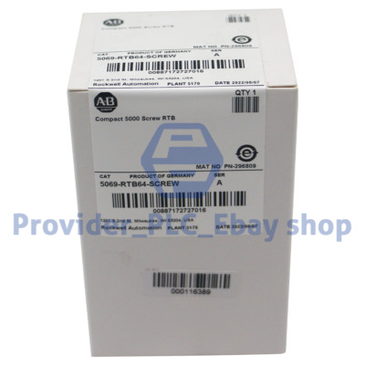 Brand New Allen Bradley 5069-RTB64-SCREW Ser A high quality Free Shipping