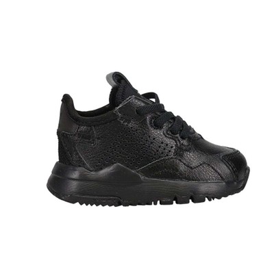 Adidas Nite Jogger El Lace Up Kids Boys Размер 5 M Кроссовки Повседневные EG6991