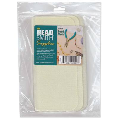 8'' x 8'' bead mats by The Bead Smith, 2 pack